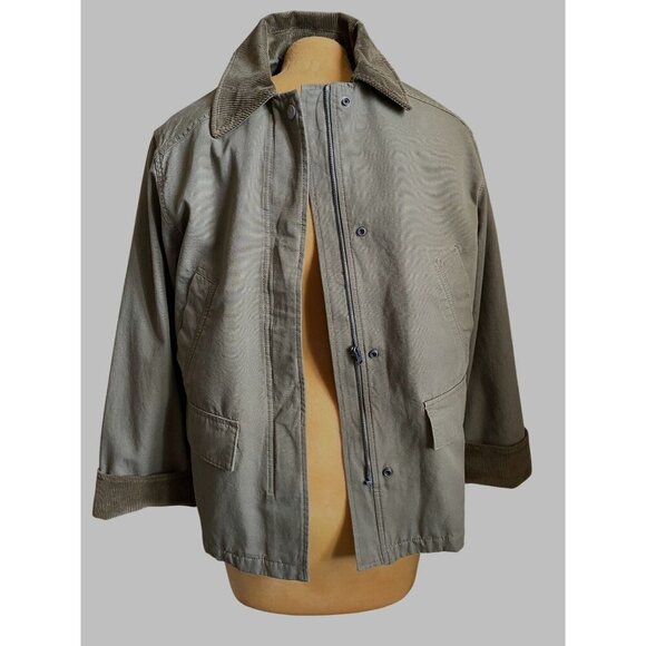 Coach Oversized Field Jacket sz M Green Utility Chore Coat - Picture 3 of 14